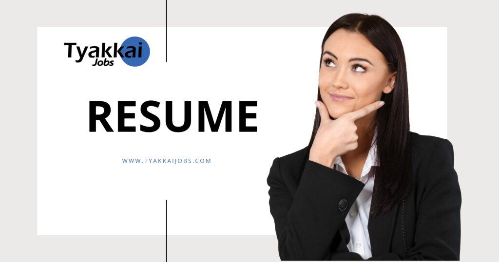 Resume writing tips